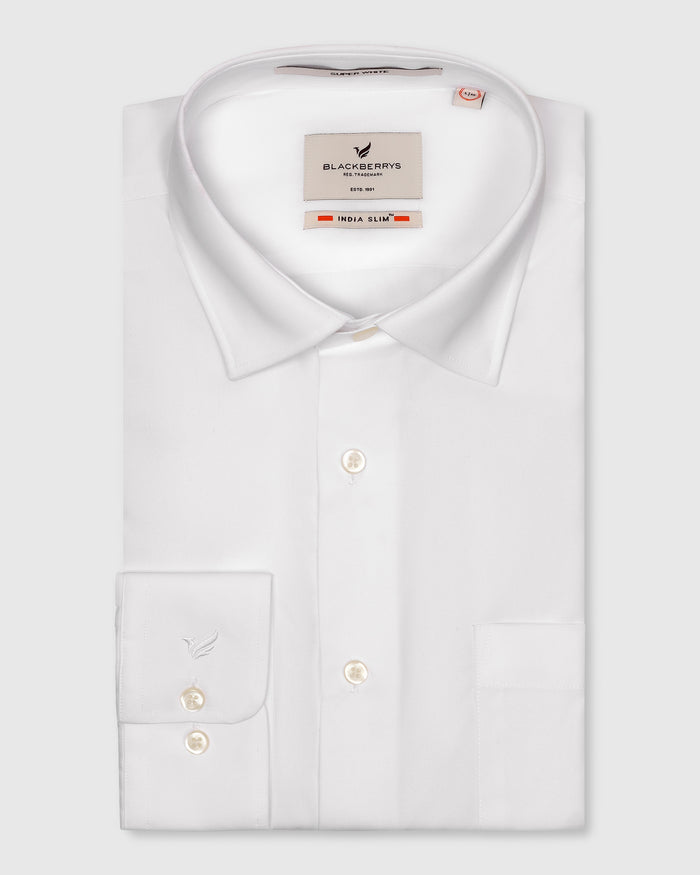 Must Haves Super White Solid Shirt - Soul