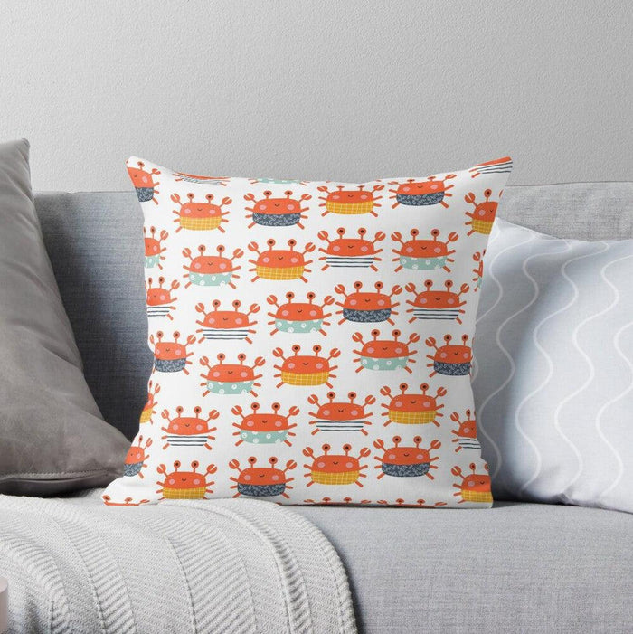 Boys Throw Pillow Nautical Ocean, Boys Bedding, Boys Nursery Decor and Accessories, Made in the USA | Pippa + June