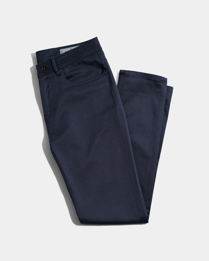 Navy Bleed Zero Slim Fit Jeans - Abto