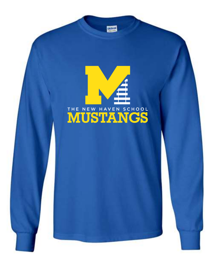 New Haven Blue Long Sleeve Tee