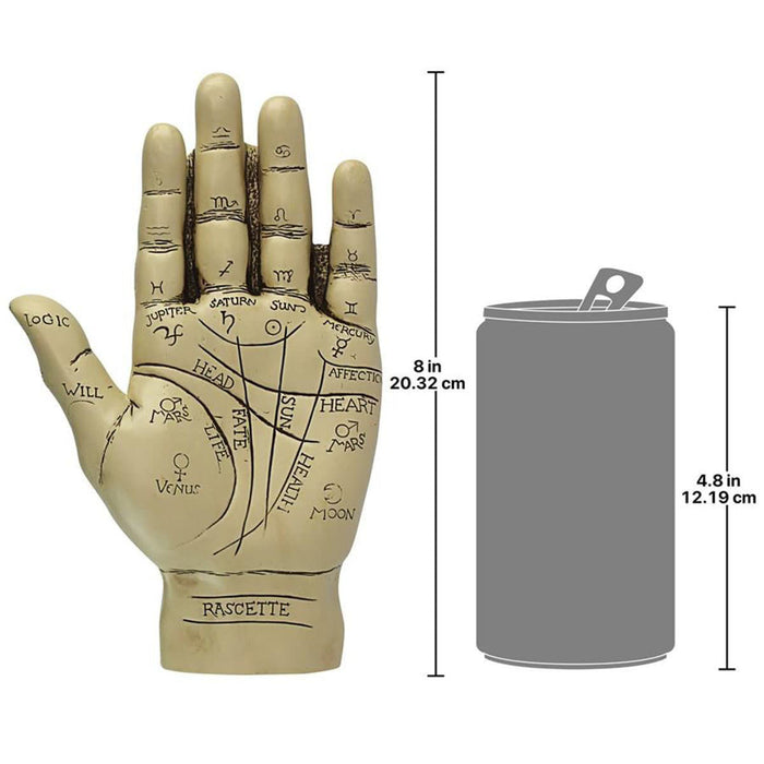 Palmistry Hand Sculpture