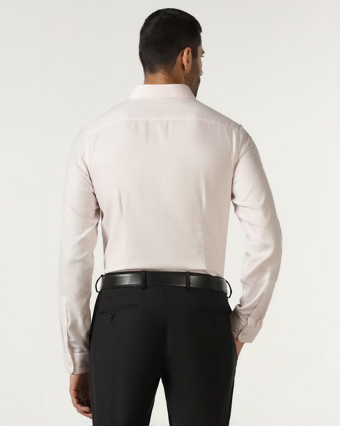 Peach Jacquard Shirt - Render