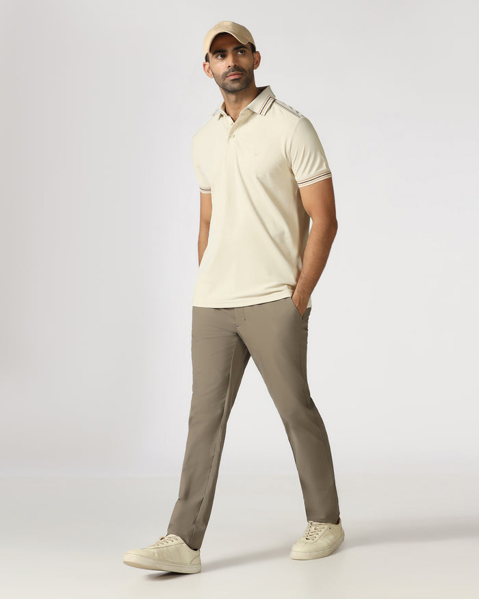 Powder Yellow TechPro Solid Polo - Logan
