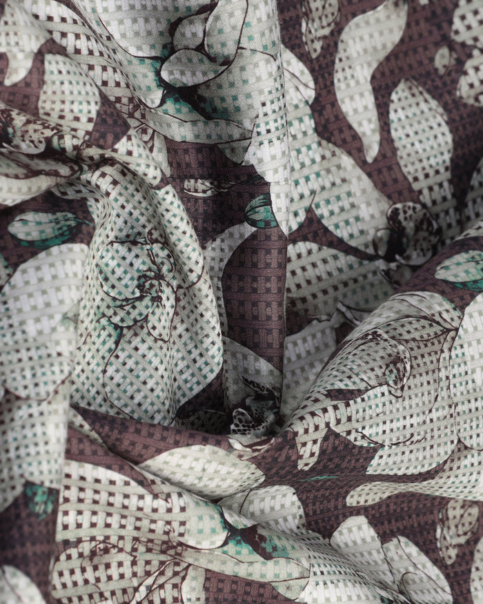 Purple Printed Shirt - Platon