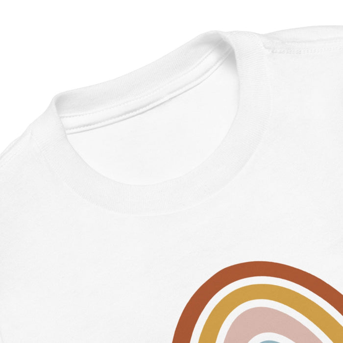 Kids Short Sleeve Cotton Tee Rainbow, Kids Tops Gender Neutral, Kids Clothing, Toddler Clothing, Kids Tees, Made in the USA | Pippa + June