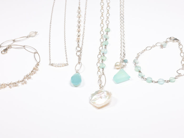 Renegade nh necklace in silver