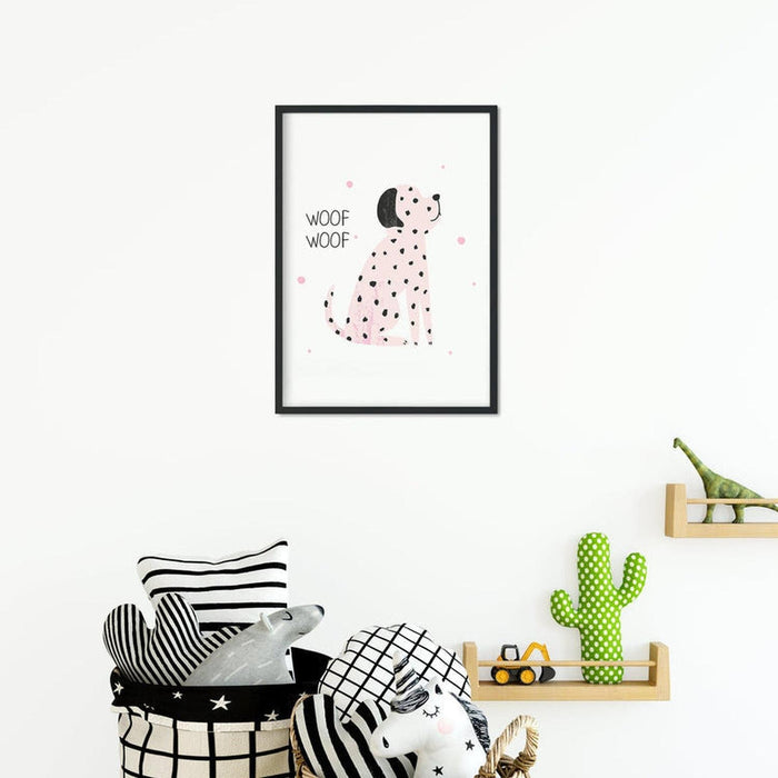 Kids Modern Dog Art Print, Kids Modern Art Prints, Nursery Art Prints, Kids Wall Art, Nursery Wall Art, Kids Modern Art Prints, Kids Bedroom