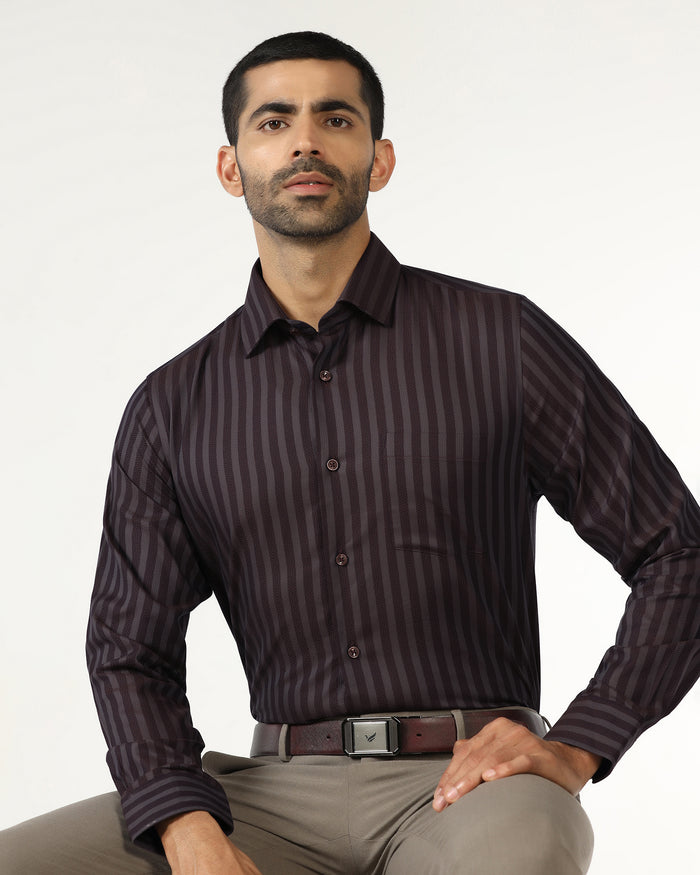 Rust Stripe Shirt - Refute