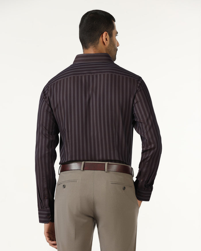 Rust Stripe Shirt - Refute