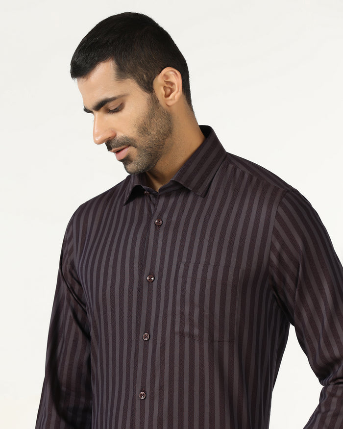 Rust Stripe Shirt - Refute