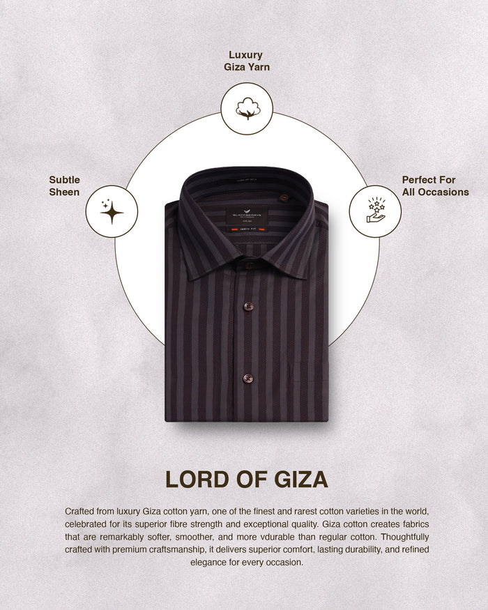Rust Stripe Shirt - Refute