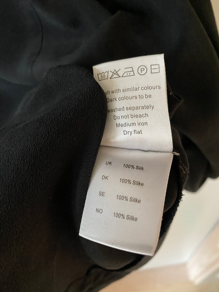 Samsøe Samsøe Lovia Sleeve Silk-sidenklänning