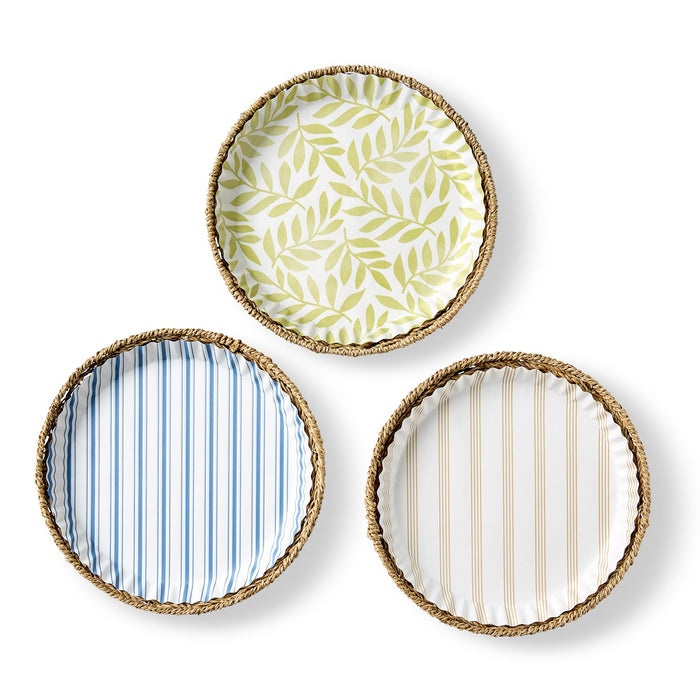 Sandy Stripes preformed plate liners