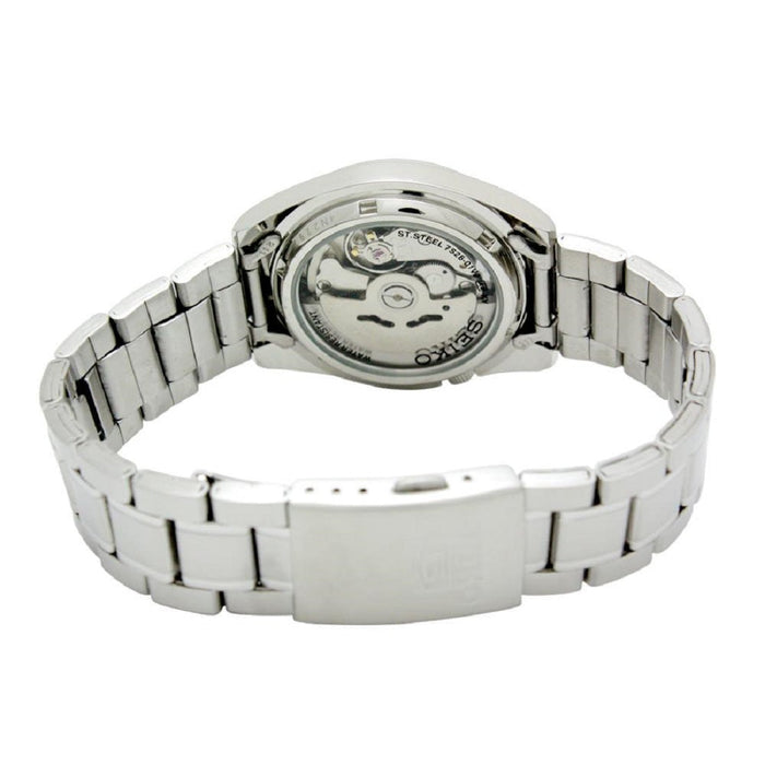 Seiko 5 SNKL41K1 Silver Stainless Automatic Watch Men-Watch Portal Philippines