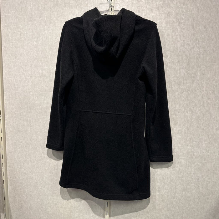 Snap front 3/4 fleece jacket, womens