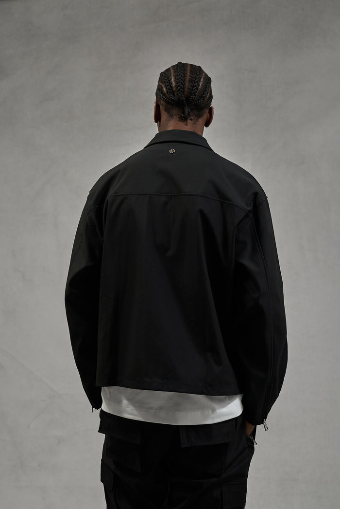 TECHNICAL LONG SLEEVE SHIRT - BLACK