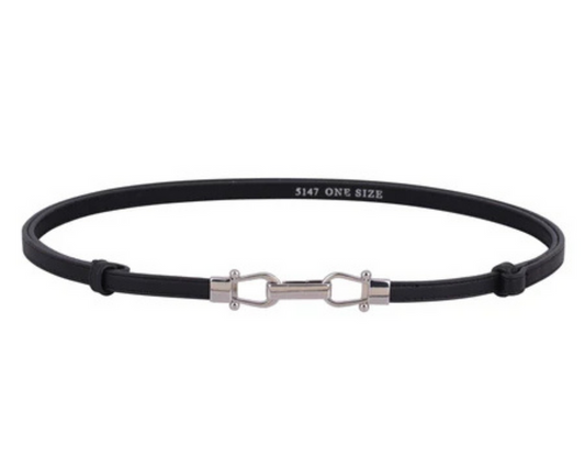 Thin Black Belt