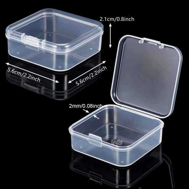 Transparent Plastic Storage Box $5.95 - foxberryparkproducts