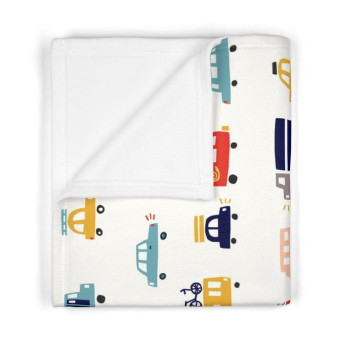 Boys Baby Blankets Transport Cars, Nursery Bedding, Modern Nursery, Baby Bedding | Pippa + June