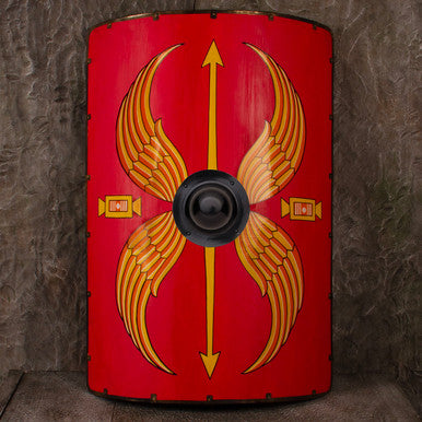 Wide Roman Scutum w/ Round Boss